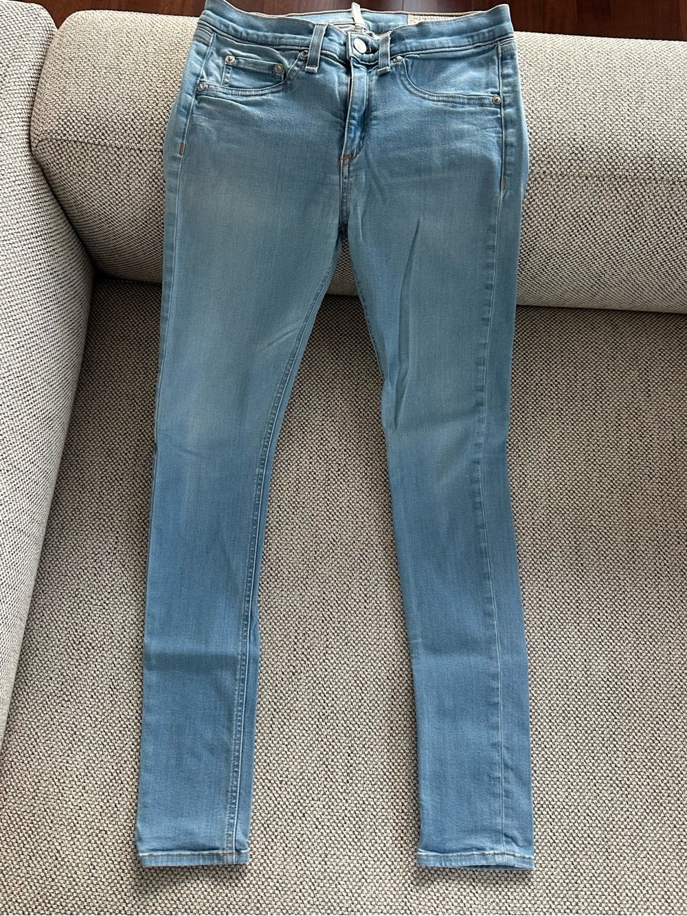 RAG & BONE Light Blue Skinny Jeans